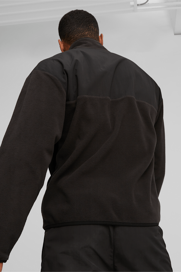 CLASSICS UTILITY Men's Half-Zip Jacket, PUMA Black, extralarge