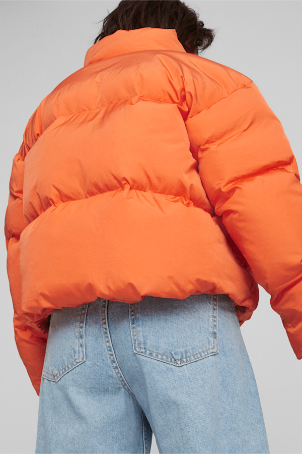 Classics Oversized Women's Puffer Jacket, Hot Heat, extralarge-GBR