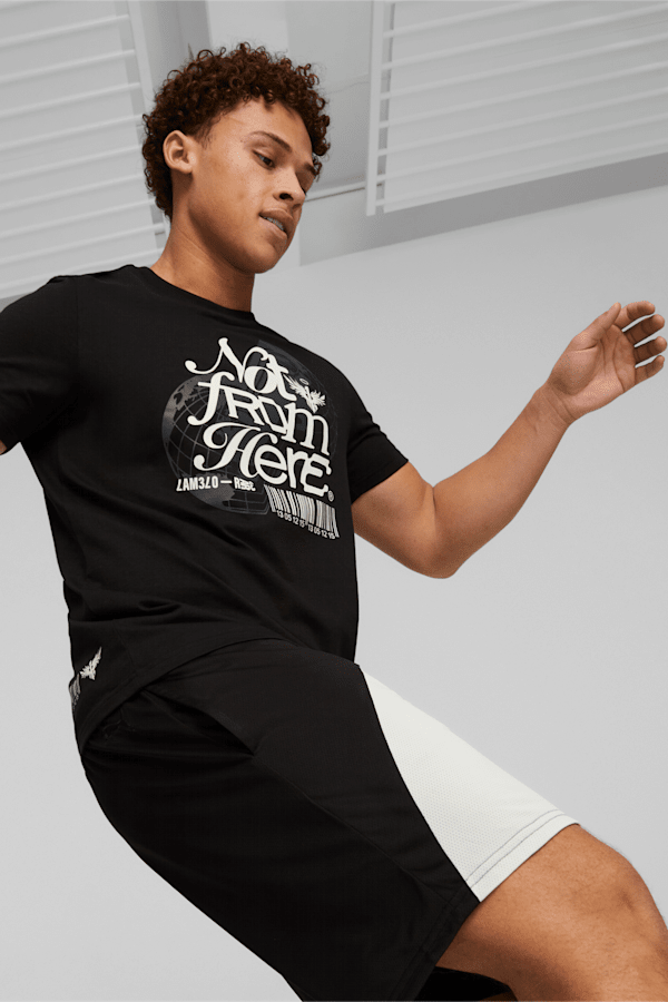 PUMA x MELO Tee, PUMA Black, extralarge-GBR