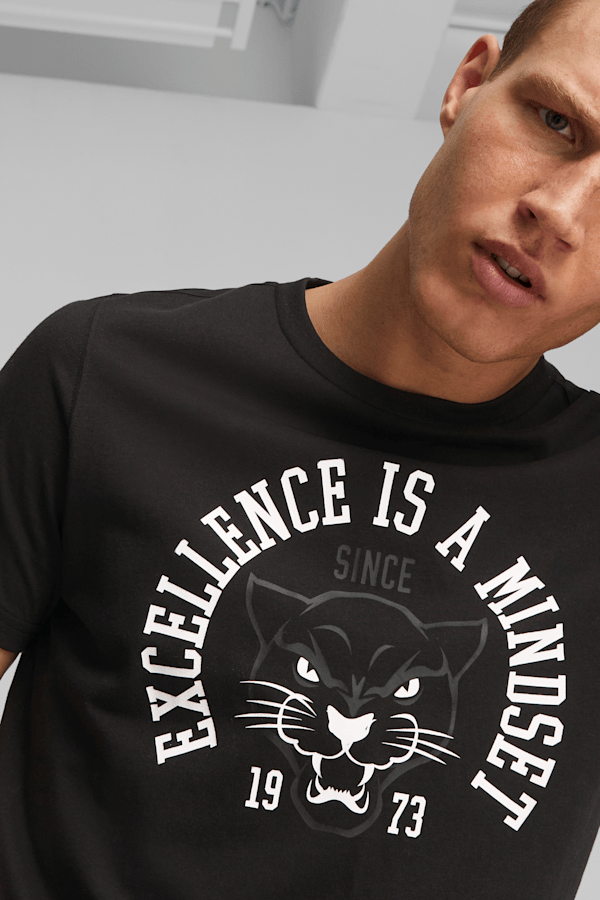 Blueprint Men's Basketball Tee, PUMA Black, extralarge