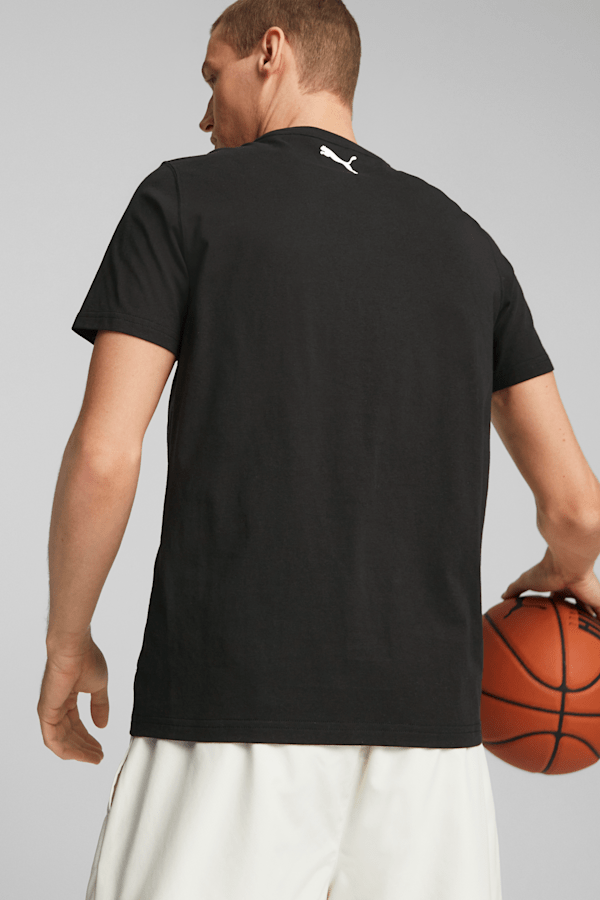 Blueprint Men's Basketball Tee, PUMA Black, extralarge