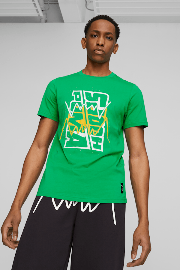 Blueprint Men's Basketball Tee, Grassy Green, extralarge