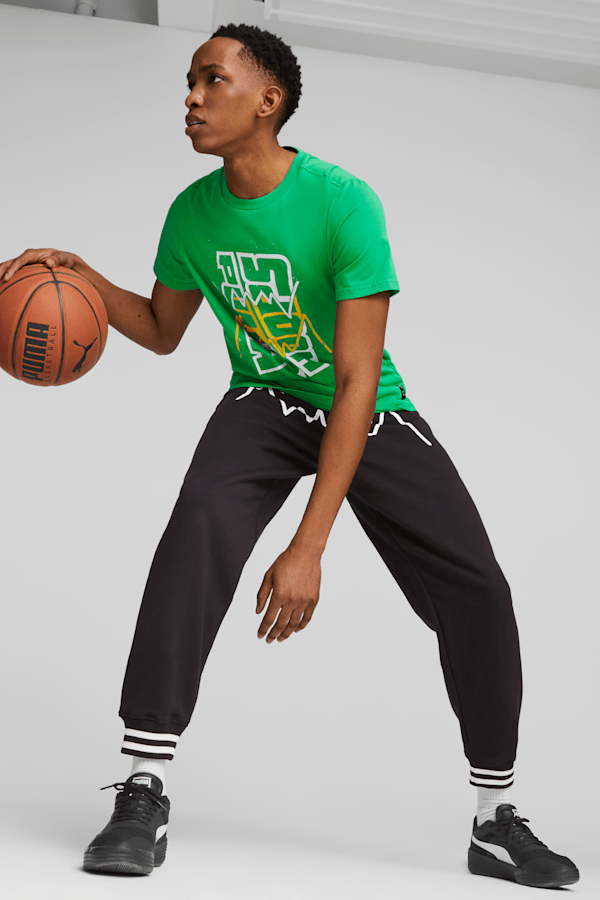 Blueprint Men's Basketball Tee, Grassy Green, extralarge