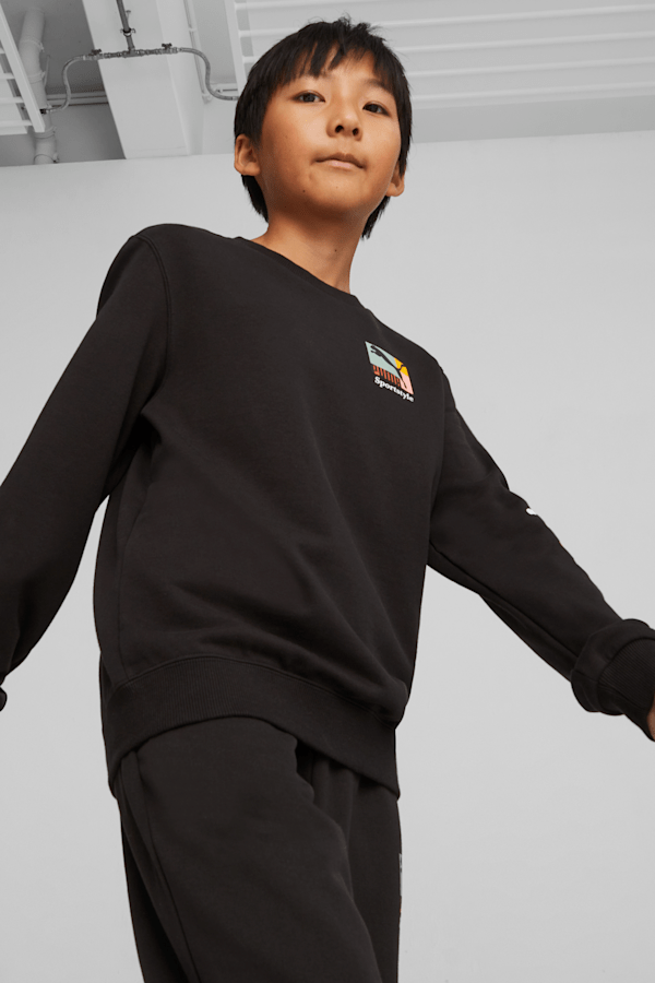 Boys crew hot sale sweatshirt