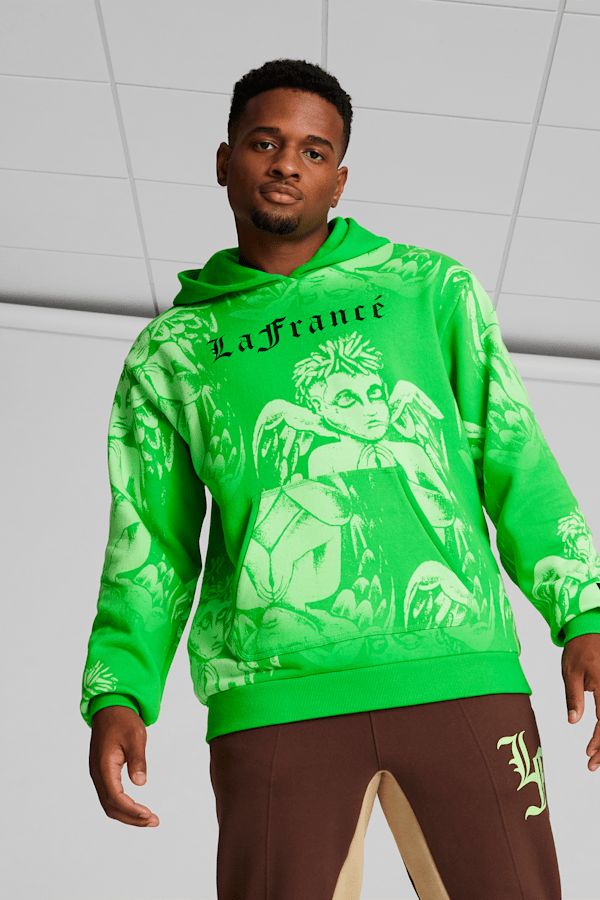 PUMA x LAMELO BALL LaFrancé Men's Hoodie, PUMA Green, extralarge