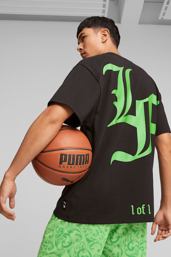 PUMA x LAMELO BALL LaFrancé Men's Tee II, PUMA Black, extralarge