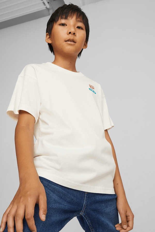 DOWNTOWN Big Kids' Graphic Tee | PUMA