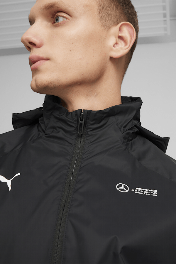 Mercedes-AMG Petronas Motorsport Men's Woven Jacket, PUMA Black, extralarge