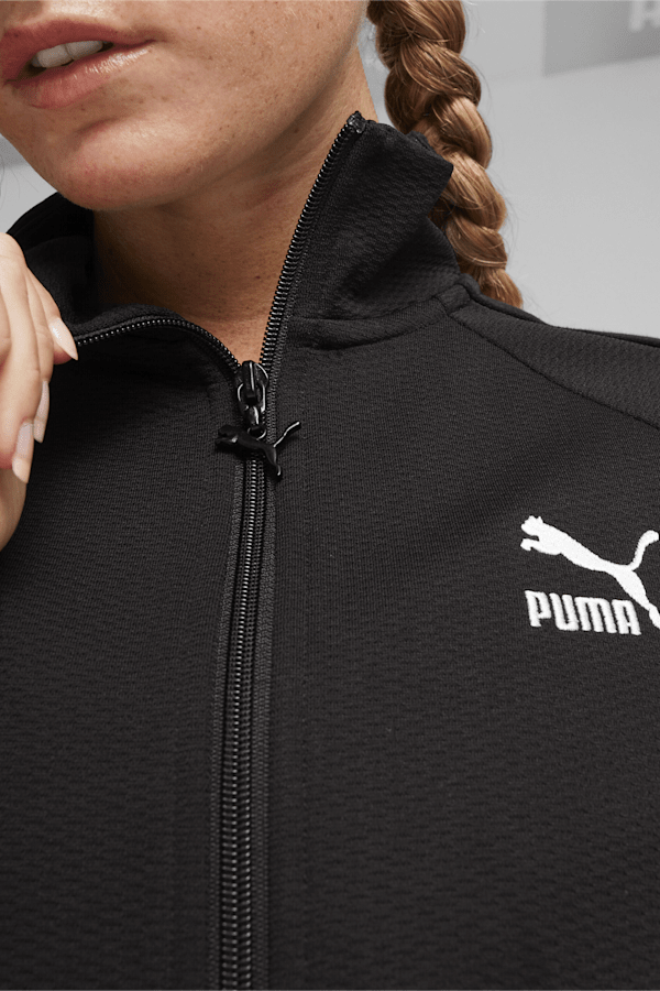 T7 Women's Track Jacket, PUMA Black, extralarge-GBR