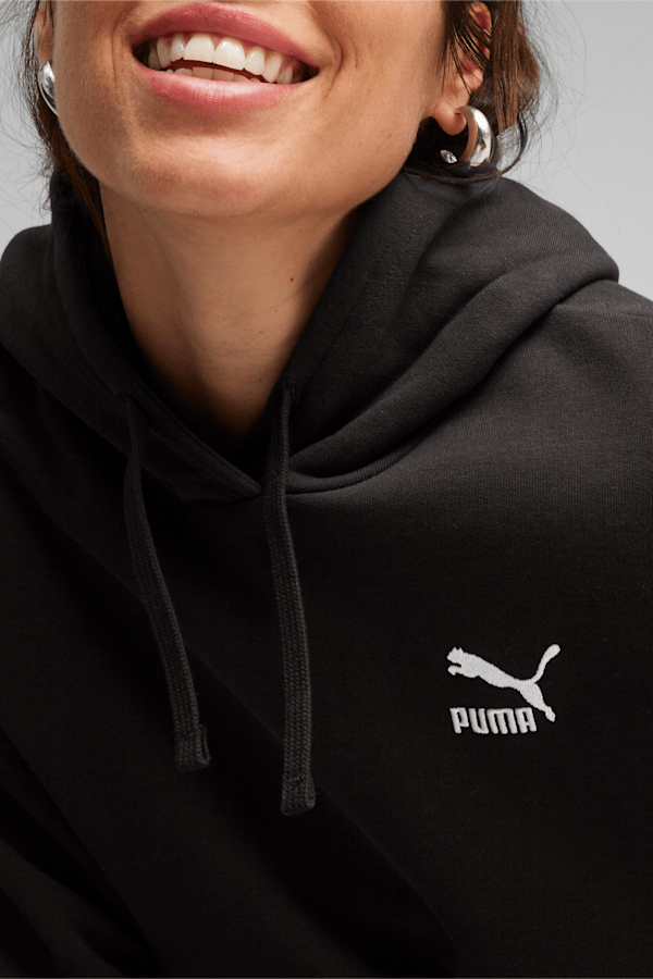 BETTER CLASSICS Relaxed Women's Hoodie, PUMA Black, extralarge
