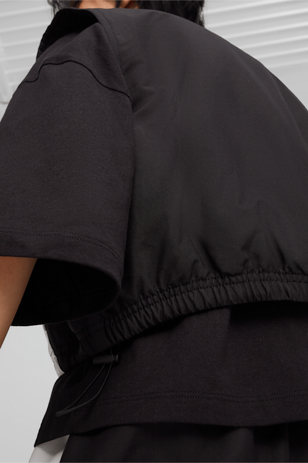 DARE TO Women's Woven Vest, PUMA Black, extralarge-GBR