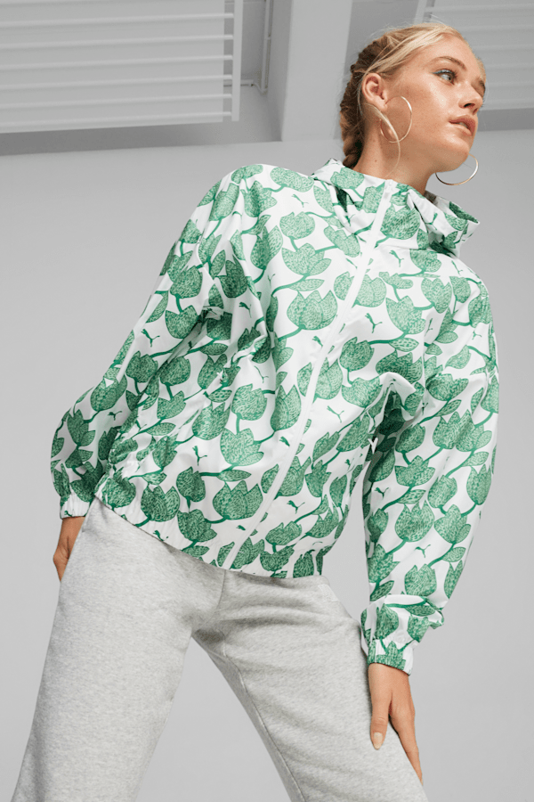 Puma hot sale floral tracksuit