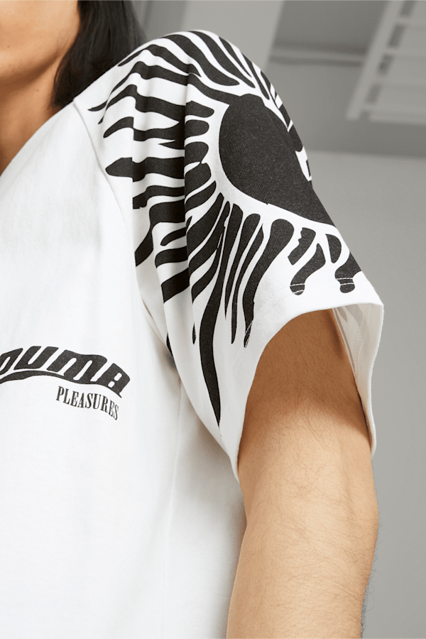 PUMA x PLEASURES Graphic Tee, PUMA White, extralarge-GBR