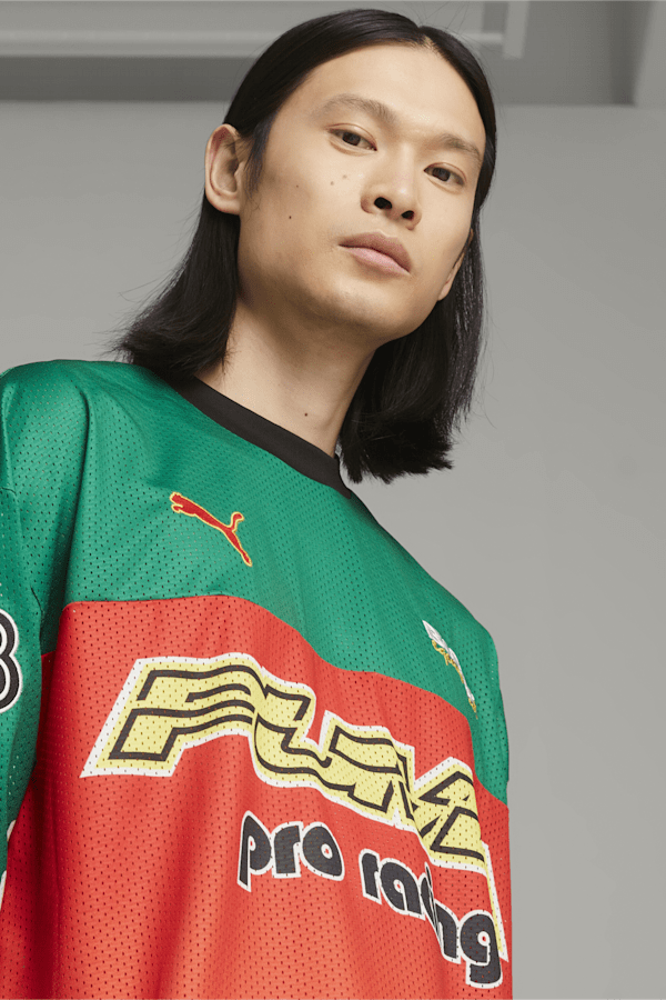 PUMA x BUTTER GOODS Men's Jersey, For All Time Red, extralarge