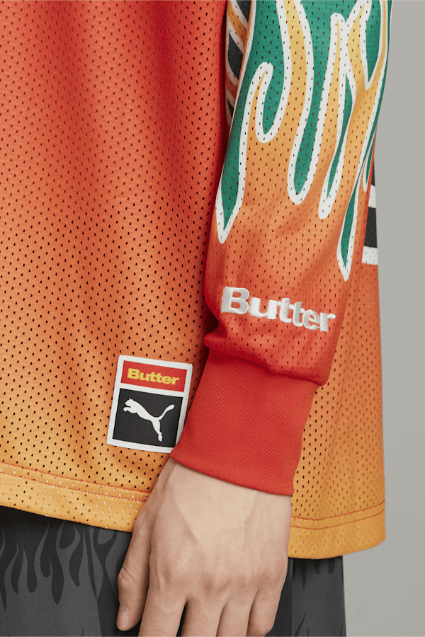 PUMA x BUTTER GOODS Men's Jersey, For All Time Red, extralarge