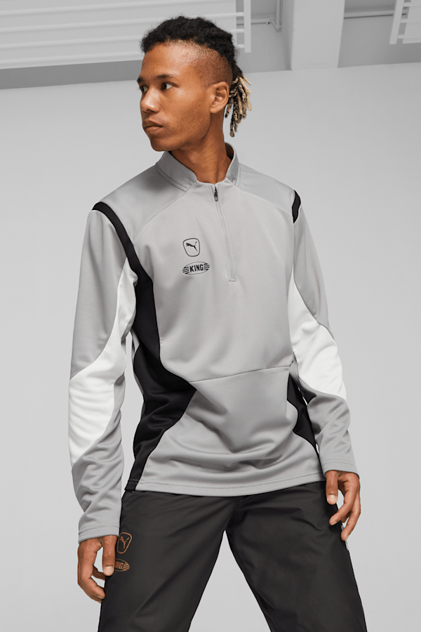 Puma essentials quarter zip top mens 2025