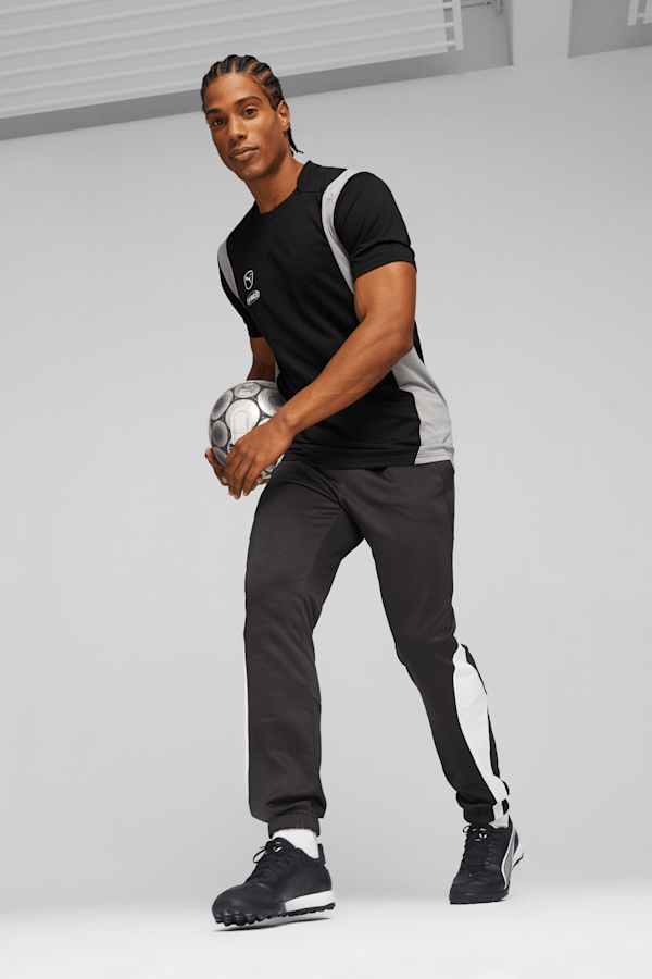 KING Pro Men's Training Pants, PUMA Black-PUMA White, extralarge