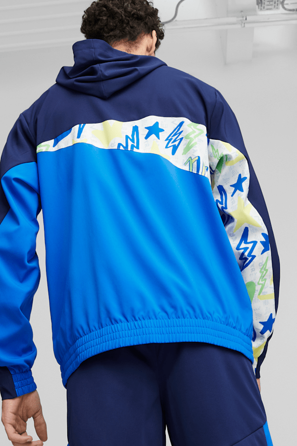 Veste de soccer Neymar Jr Homme, Persian Blue-Racing Blue, extralarge