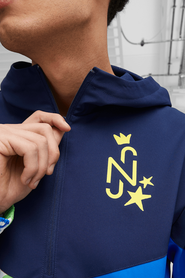 Veste de soccer Neymar Jr Homme, Persian Blue-Racing Blue, extralarge