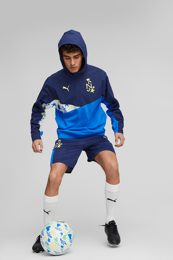Veste de soccer Neymar Jr Homme, Persian Blue-Racing Blue, extralarge