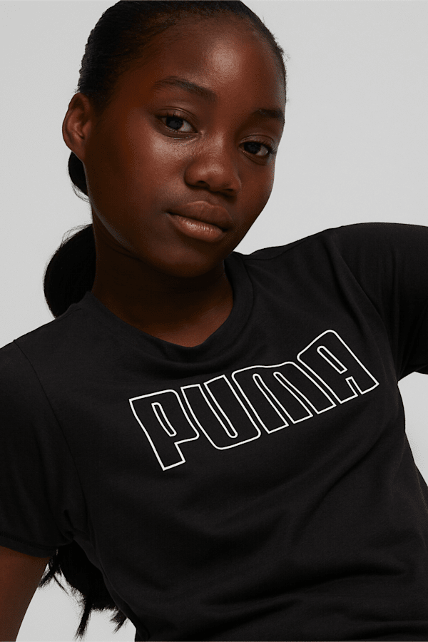 Favourites Tee Youth, Puma Black, extralarge-GBR