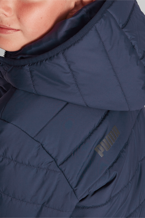 Essentials Padded Jacket Youth, Peacoat, extralarge