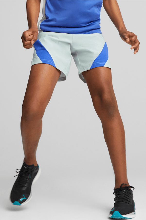 PUMA Fit Woven Shorts Youth, Platinum Gray, extralarge