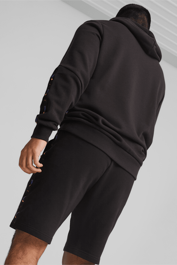 Essentials Love is Love Tape Men's Short, PUMA Black, extralarge