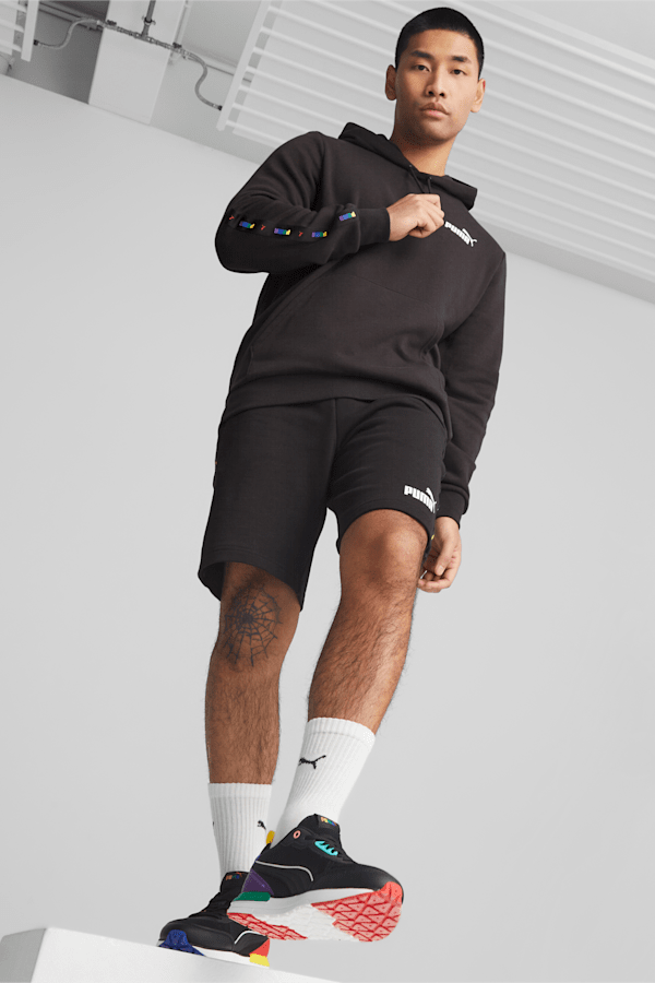 Short Essentials Love Is Love Tape Homme, PUMA Black, extralarge