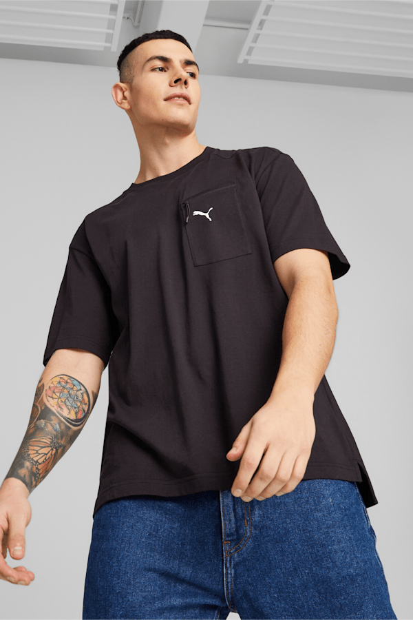 T-shirt Open Road Homme, PUMA Black, extralarge