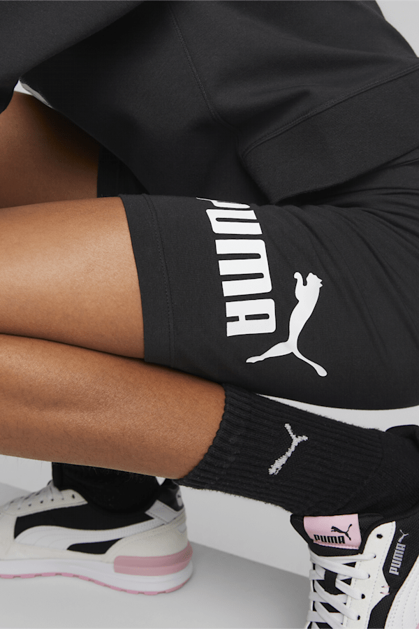  PUMA Kids Boys Essentials+ Metallic Logo Leggings