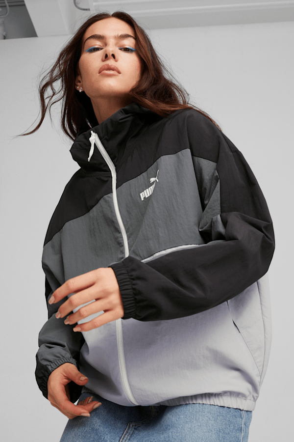 Puma women's hooded sweat cheap jacket