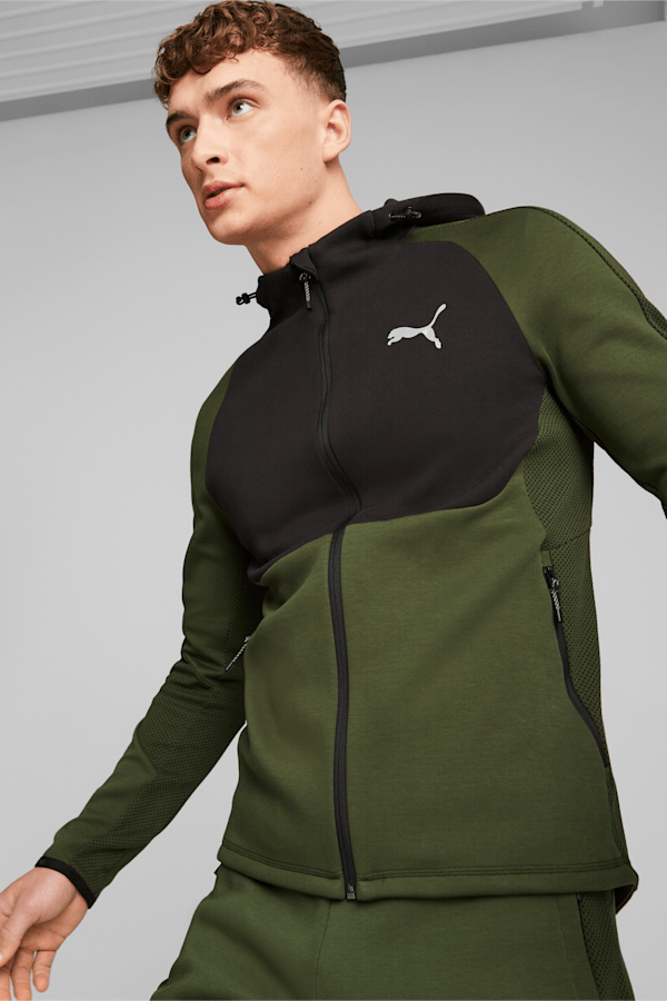 Evostripe full new arrivals zip men's hoodie