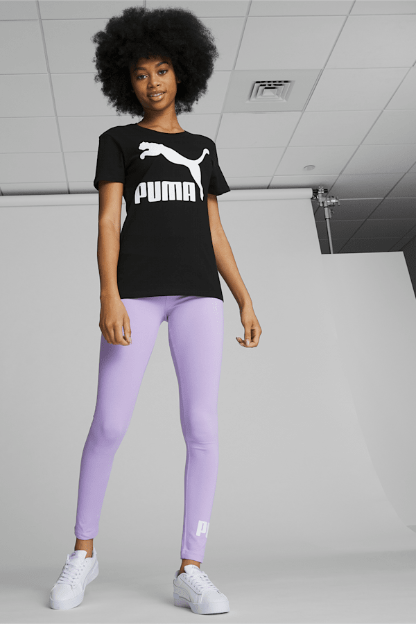 Puma Womens All Over Print Leggings 596252-32 Black- Size XL