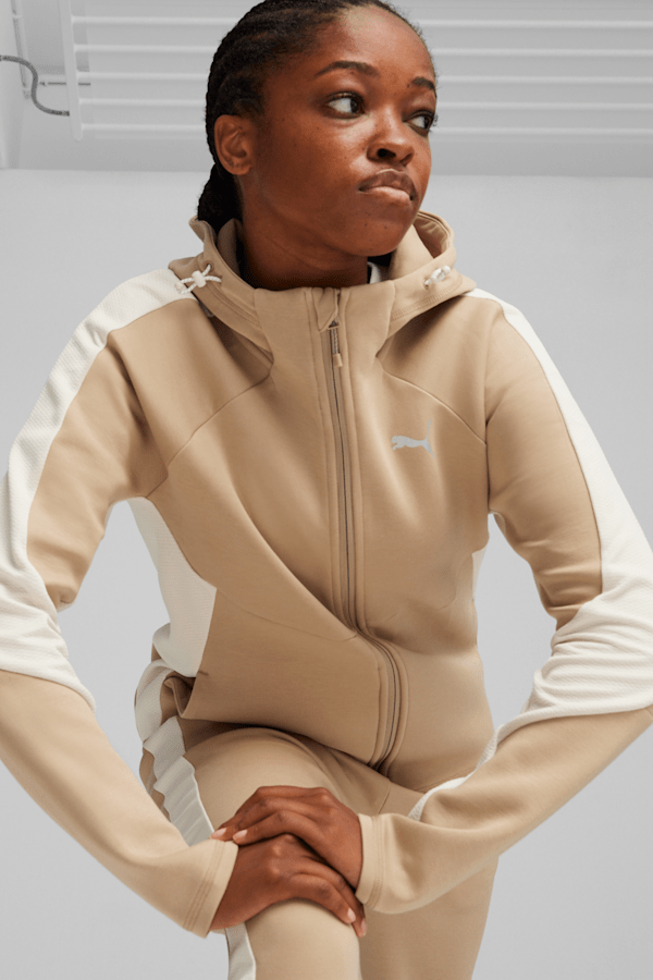 Puma evostripe hoodie womens sale
