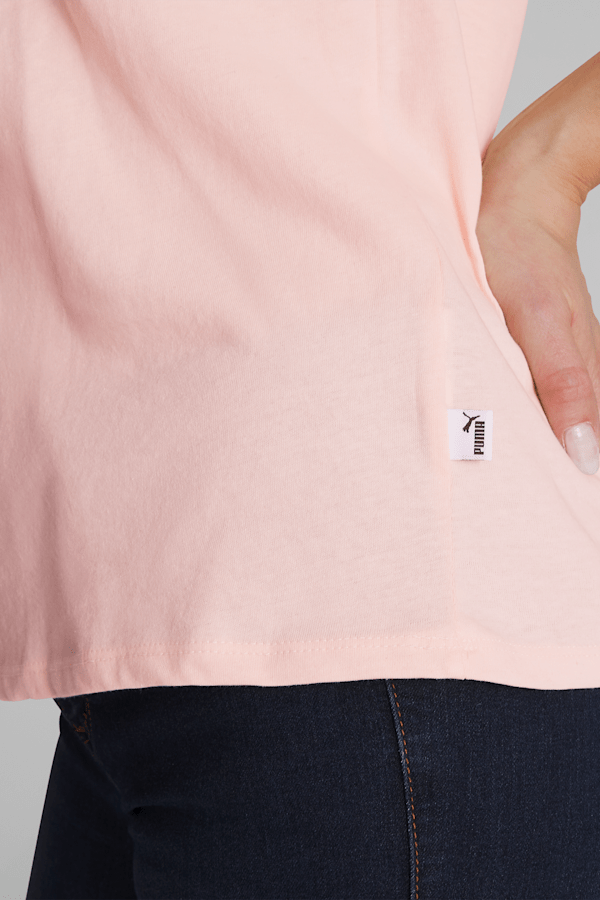 Stacked A-OK Women's Tee , Rose Dust, extralarge