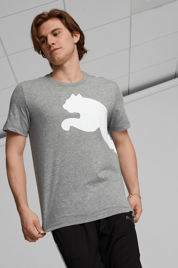 Puma big logo t shirt discount