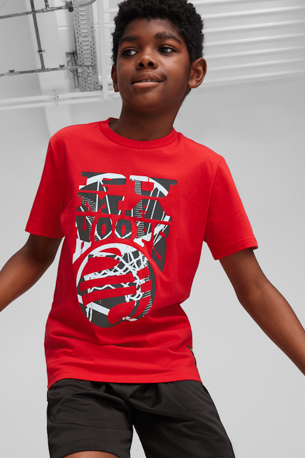 Basketball t best sale shirt kids