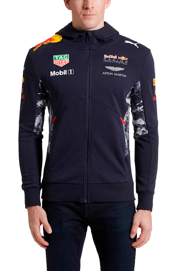 Red bull puma top hoodie