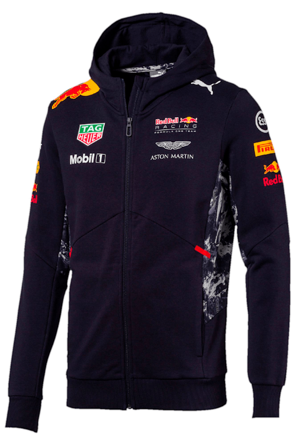 Red bull puma hoodie top