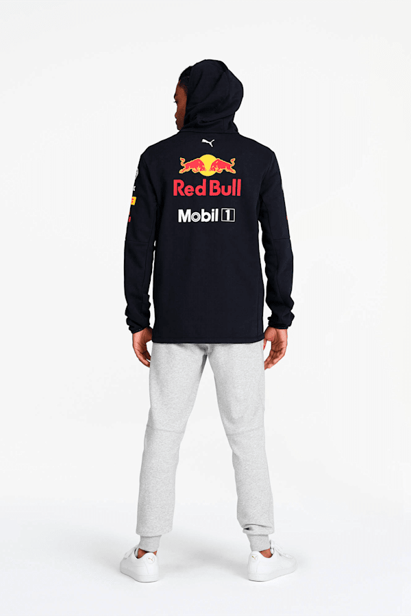 Red Bull Racing Men s Hooded Sweat Jacket PUMA