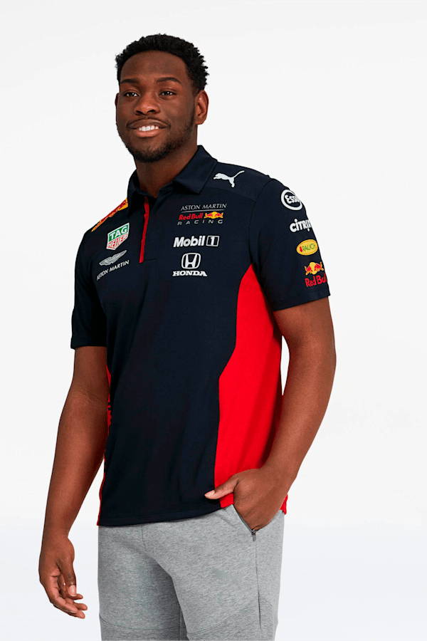 Red Bull Racing Men's Team Polo, NIGHT SKY, extralarge