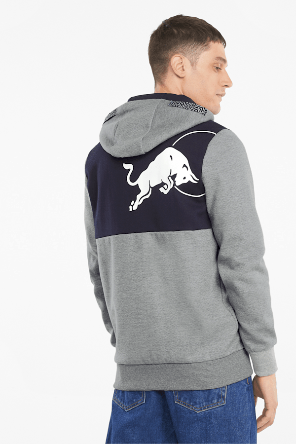 Puma red top bull racing hoodie
