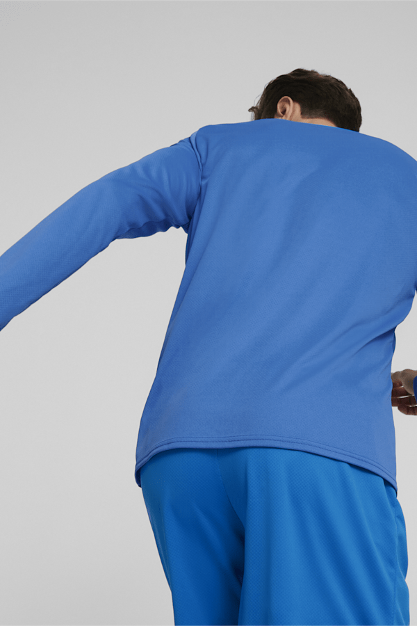 Switzerland Football Goalkeeper Long Sleeve Replica Jersey Men, Electric Blue Lemonade, extralarge