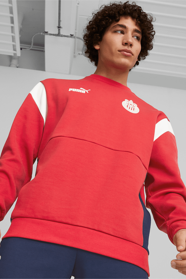 Puma red cheap pullover