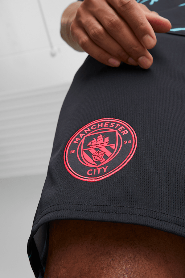 Navy blue soccer shorts on sale