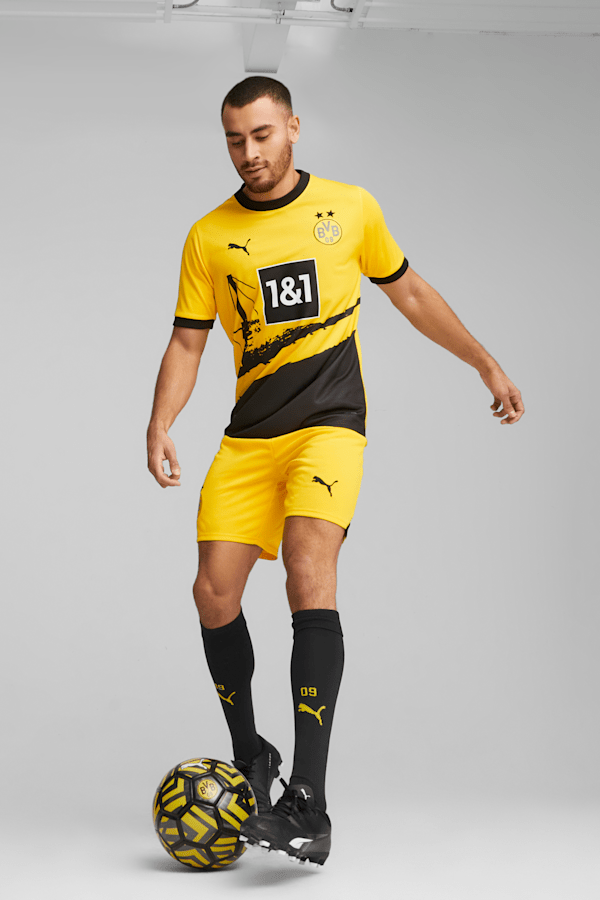 Borussia Dortmund Men s Soccer Shorts PUMA