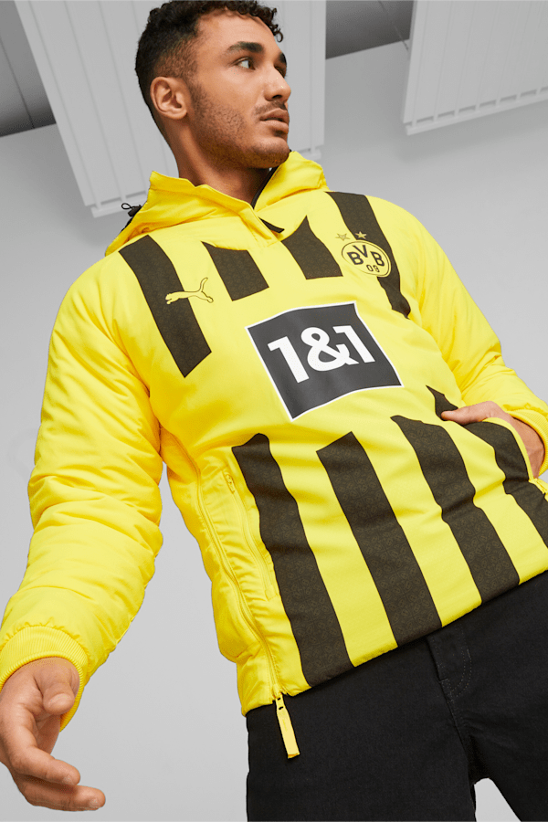 Borussia Dortmund Half-Zip Reversible Jacket Men | PUMA