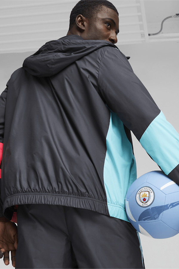 Manchester City Men's Pre-match Anthem Jacket, Dark Navy-Hero Blue-Sunset Glow, extralarge-GBR