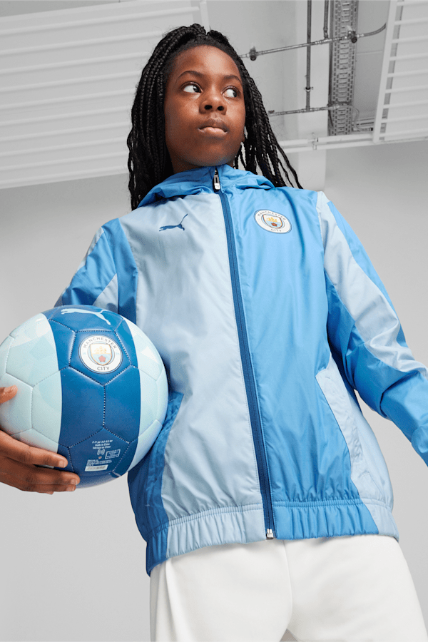 Manchester City Youth Pre-match Jacket, Regal Blue-Silver Sky, extralarge-GBR